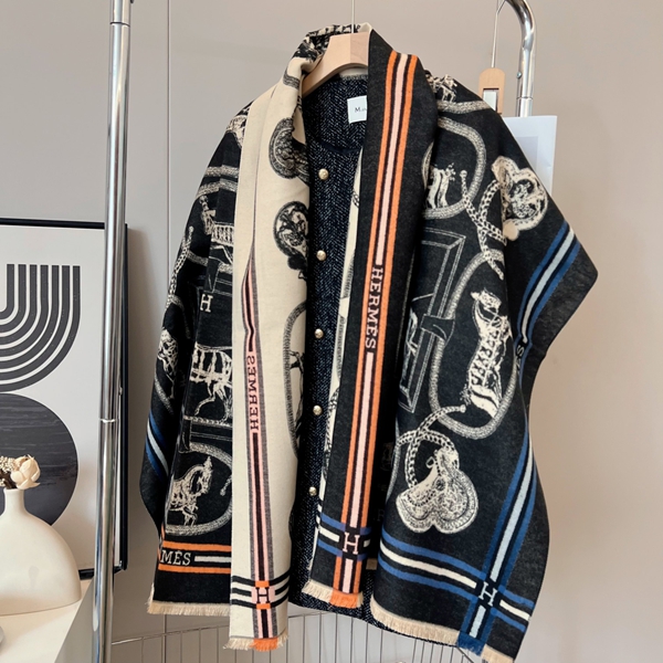 ブランドマフラー細部ディテール